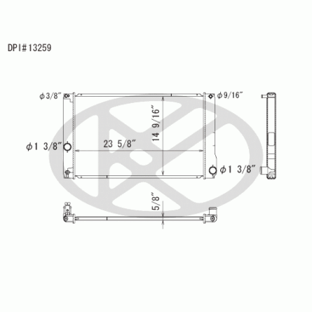 Koyorad A13259 Radiator