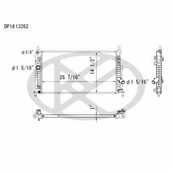 Koyorad A13262 Radiator