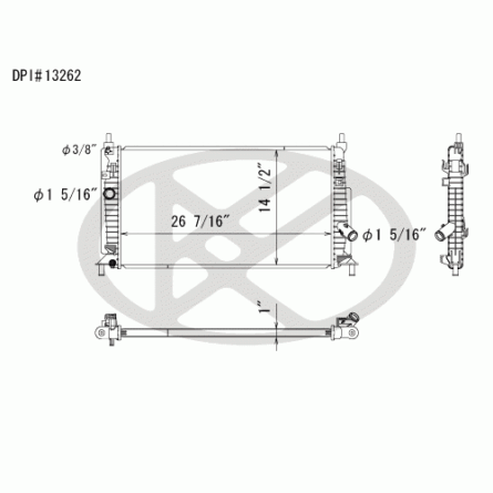 Koyorad A13262 Radiator