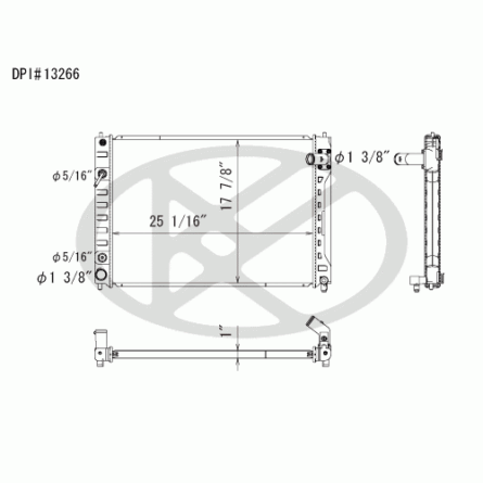 Koyorad A13266 Radiator