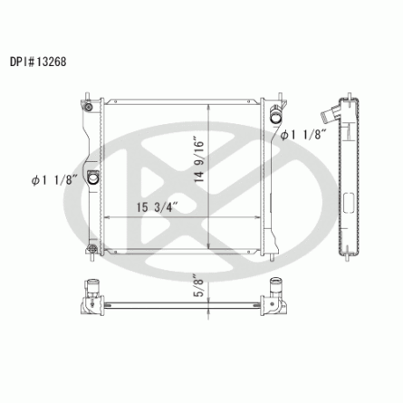 Koyorad A13268 Radiator