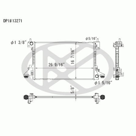 Koyorad A13271 Radiator