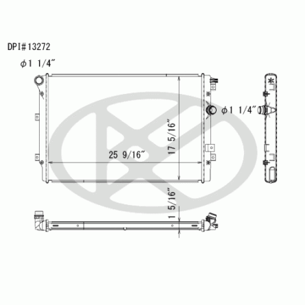 Koyorad A13272 Radiator