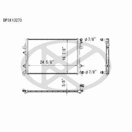 Koyorad A13273 Radiator