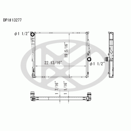 Koyorad A13277 Radiator