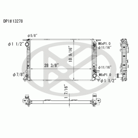 Koyorad A13278 Radiator