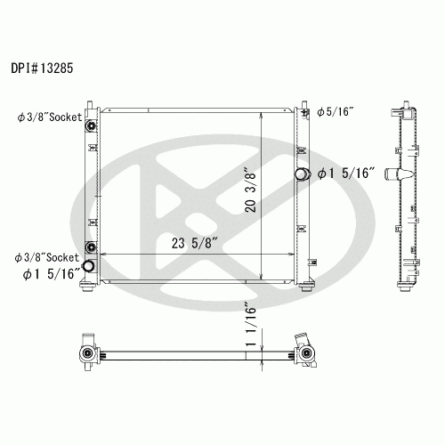 Koyorad A13285 Radiator