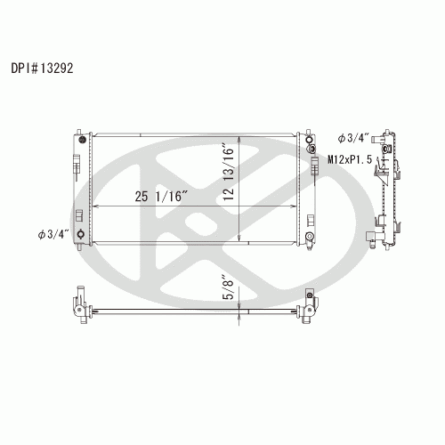 Koyorad A13292 Radiator