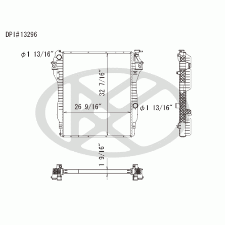 Koyorad A13296 Radiator