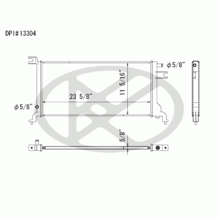 Koyorad A13304 Radiator