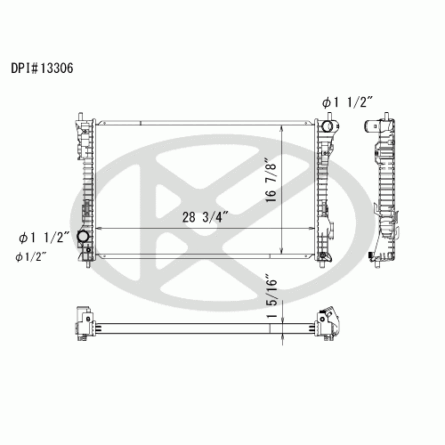 Koyorad A13306 Radiator