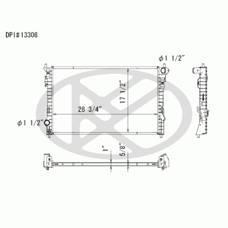 Koyorad A13308 Radiator