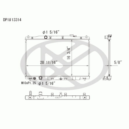 Koyorad A13314 Radiator