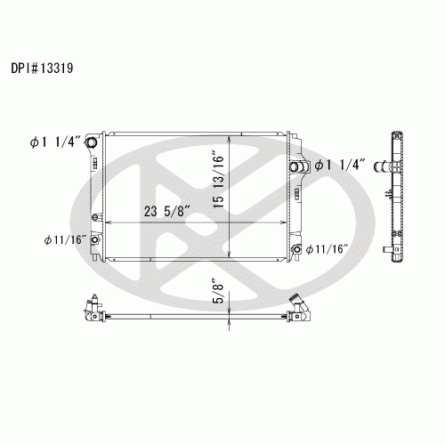 Koyorad A13319 Radiator