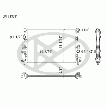 Koyorad A13331 Radiator