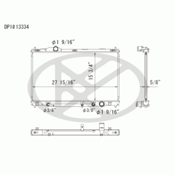 Koyorad A13334 Radiator