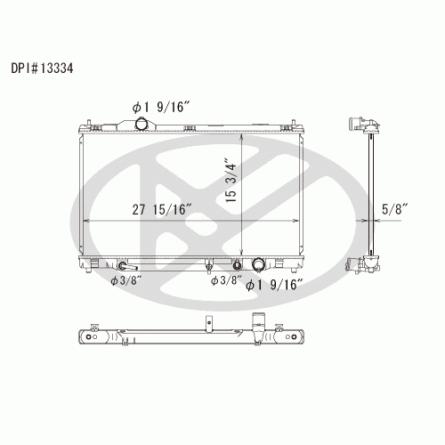 Koyorad A13334 Radiator