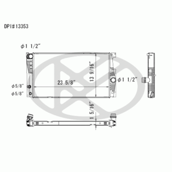 Koyorad A13353 Radiator
