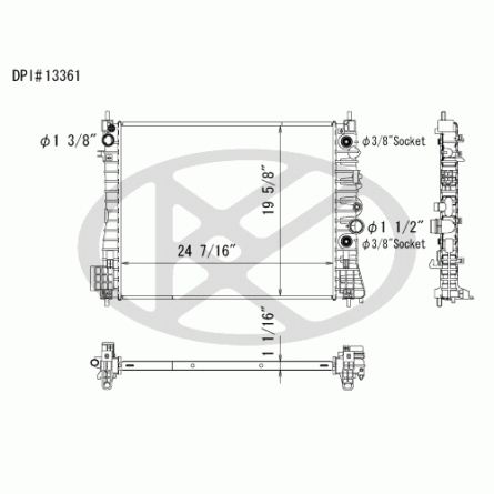 Koyorad A13361 Radiator