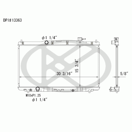 Koyorad A13363 Radiator