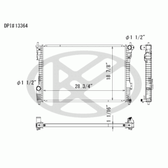 Koyorad A13364 Radiator