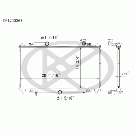 Koyorad A13367 Radiator