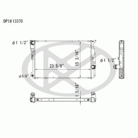 Koyorad A13370 Radiator