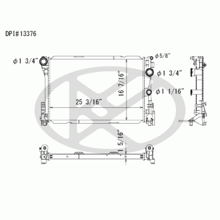 Koyorad A13376 Radiator