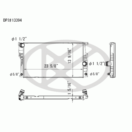 Koyorad A13394 Radiator