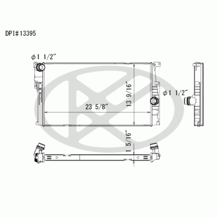 Koyorad A13395 Radiator