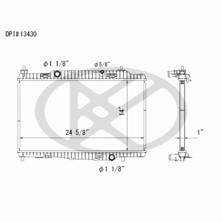 Koyorad A13430 Radiator