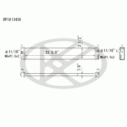 Koyorad A13436 Radiator