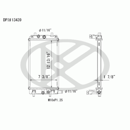 Koyorad A13439 Radiator