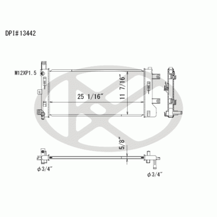 Koyorad A13442 Radiator