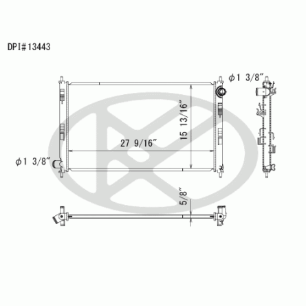 Koyorad A13443 Radiator