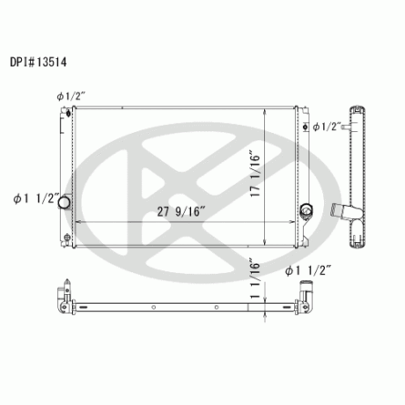 Koyorad A13514 Radiator