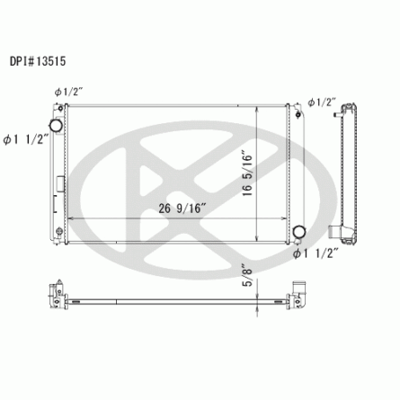 Koyorad A13515 Radiator