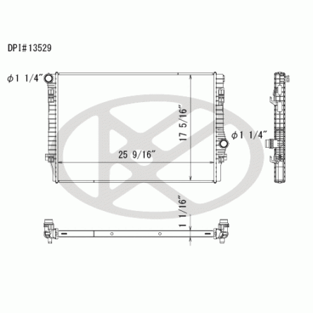 Koyorad A13529 Radiator