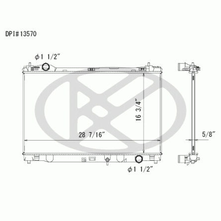 Koyorad A13570 Radiator