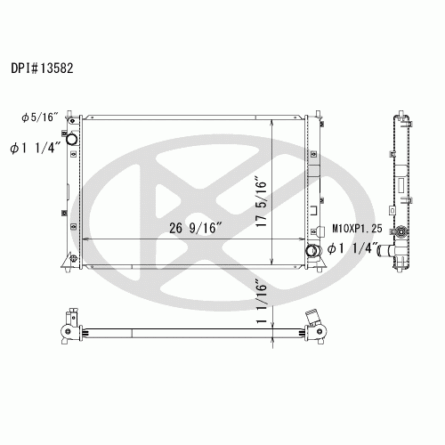 Koyorad A13582 Radiator