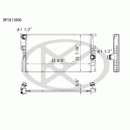 Koyorad A13600 Radiator
