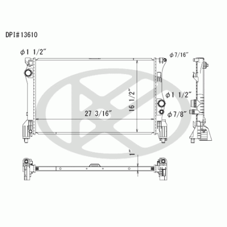 Koyorad A13610 Radiator