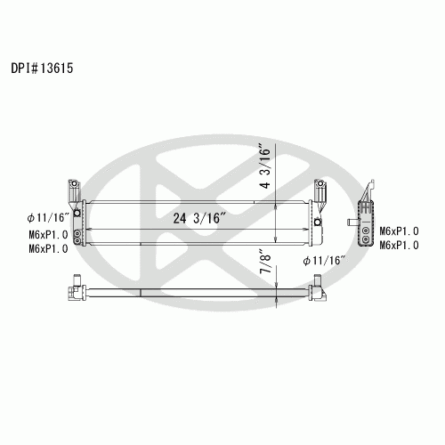 Koyorad A13615 Radiator