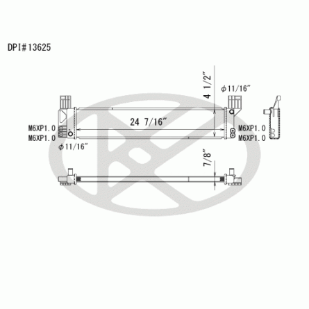 Koyorad A13625 Radiator