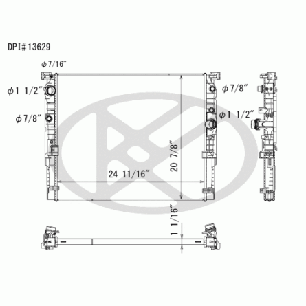 Koyorad A13629 Radiator