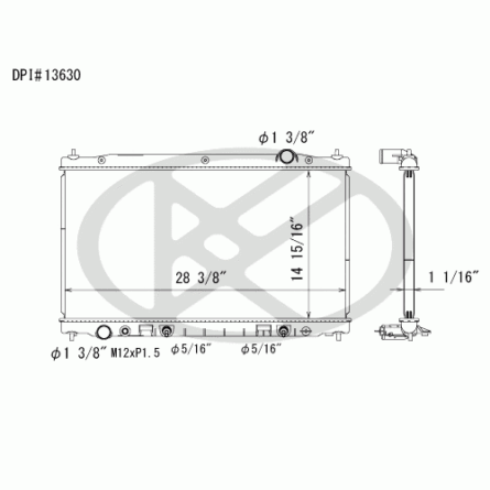 Koyorad A13630 Radiator