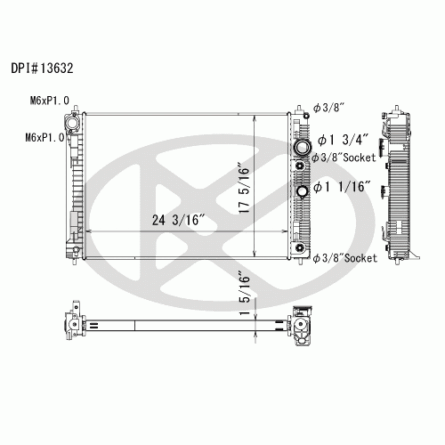 Koyorad A13632 Radiator