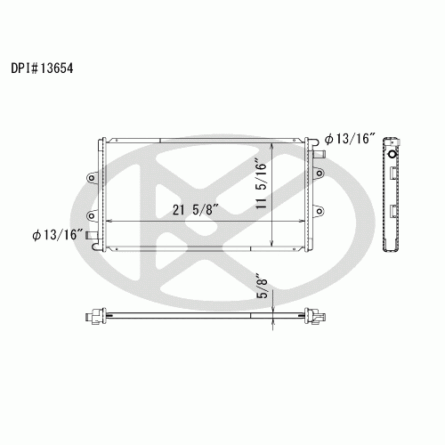 Koyorad A13654 Radiator