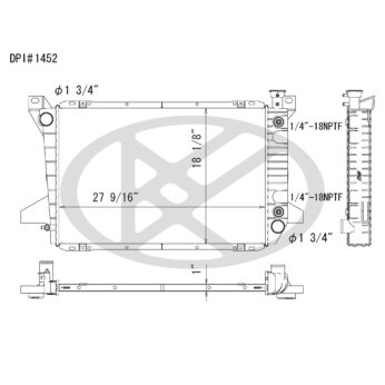 Koyorad A1452 Radiator