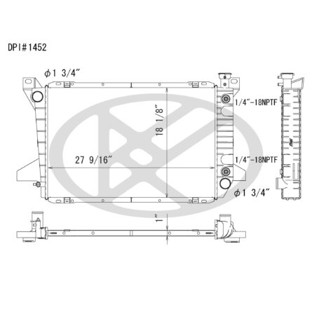 Koyorad A1452 Radiator